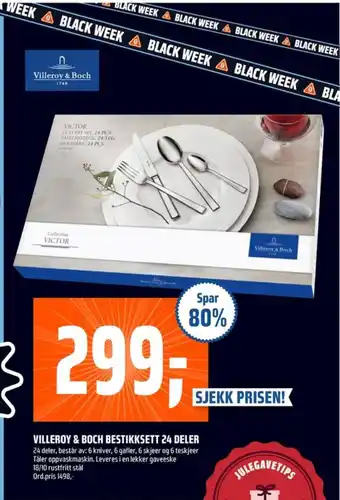 Coop Obs Villeroy & boch bestikk tilbud