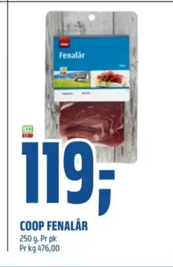 Coop Obs Coop fenalår tilbud