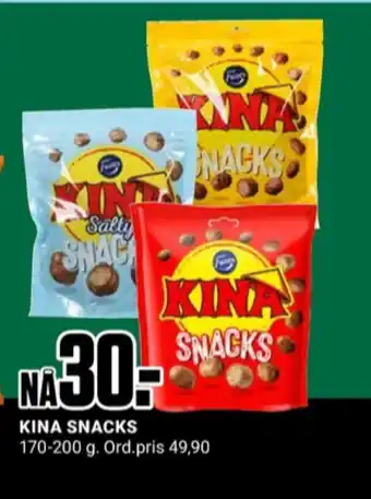 Europris Kina snacks godterier tilbud
