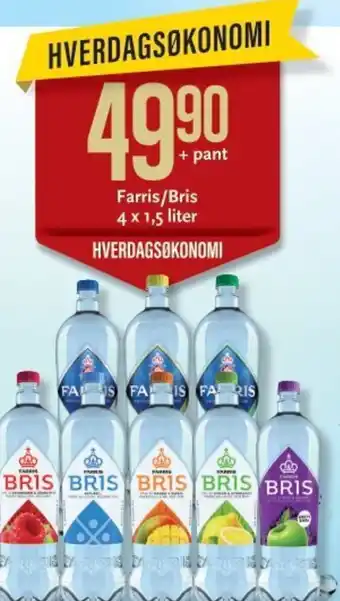 CC Mat Farris/Bris 4 x 1,5 liter tilbud