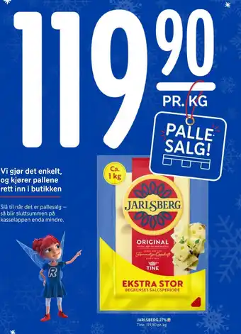 Rema 1000 JARLSBERG 27% tilbud