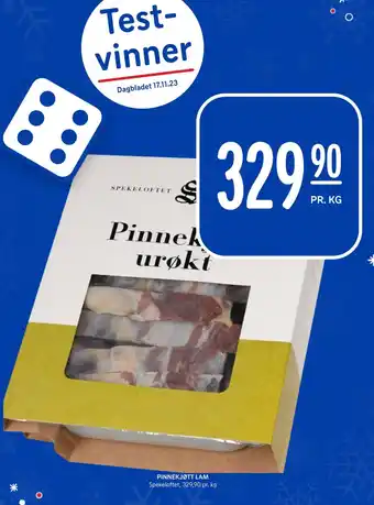 PINNEKJØTT LAM