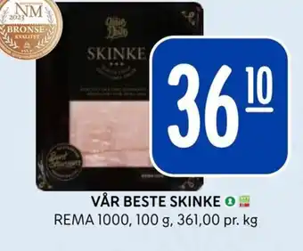 Rema 1000 VÅR BESTE SKINKE tilbud