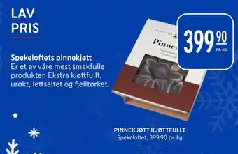 Rema 1000 PINNEKJØTT KJØTTFULLT tilbud