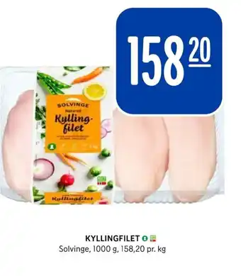 Rema 1000 KYLLINGFILET Solvinge tilbud