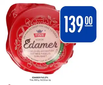 Rema 1000 EDAMER F45 27% Tine tilbud