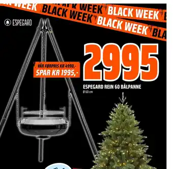 Obs Bygg Espegard rein 60 bålpanne tilbud