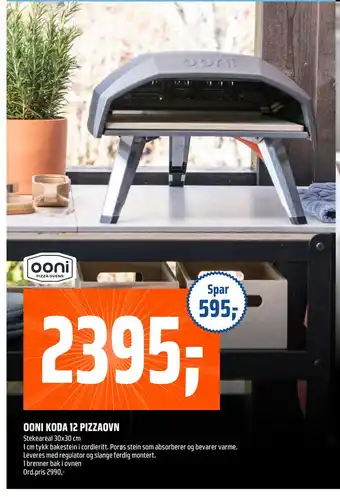 Coop Obs Ooni koda 12 pizzaovn tilbud