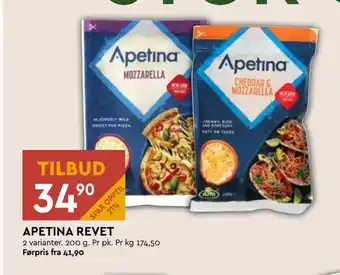 Coop Mega Apetina revet tilbud