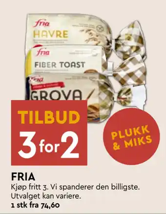Coop Mega Fria tilbud