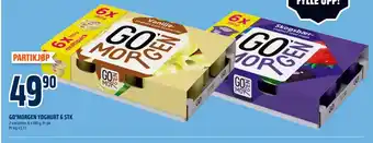 Coop Obs Go'morgen yoghurt 6 stk tilbud