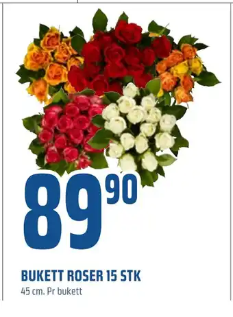 Coop Obs Bukett roser 15 stk tilbud