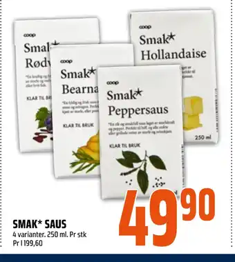 Coop Obs Smak* saus tilbud