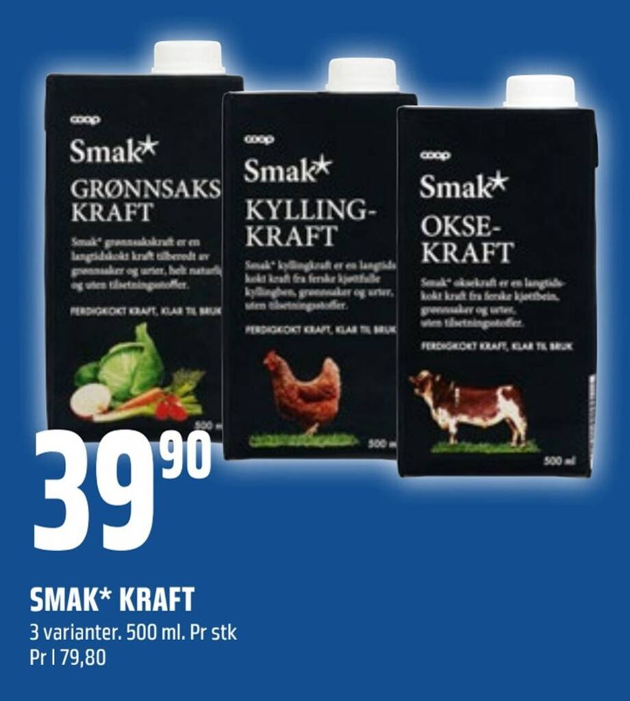 Coop Obs Smak* kraft tilbud
