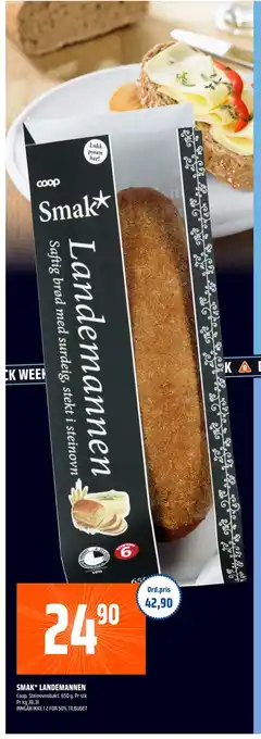Coop Obs Smak landemannen tilbud