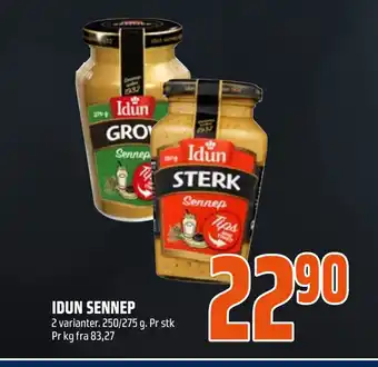 Coop Obs Idun sennep tilbud