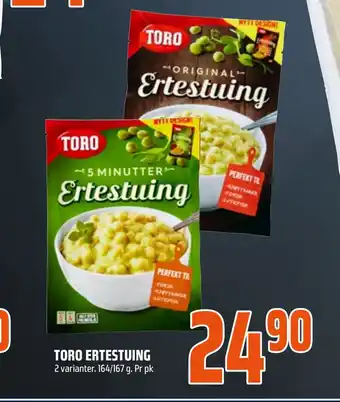 Coop Obs Toro ertestuing tilbud