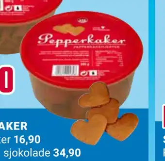 Europris Pepperkaker tilbud