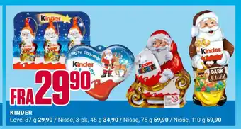 Europris Kinder tilbud