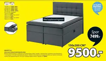 JYSK Gold c50 storage kontinentalseng tilbud