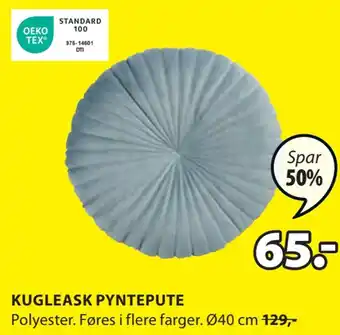 JYSK Kugleask pyntepute tilbud