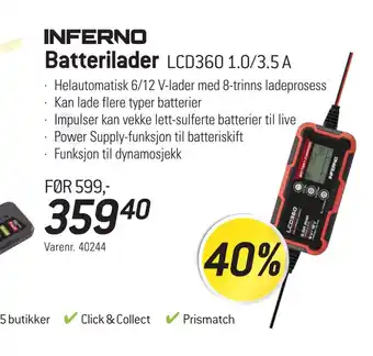 Thansen Batterilader tilbud