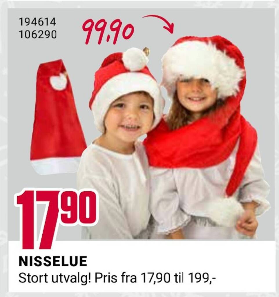 Europris Nisselue tilbud
