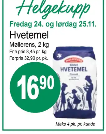 Joker Hvetemel tilbud