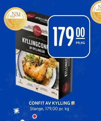 Rema 1000 Confit av kylling tilbud