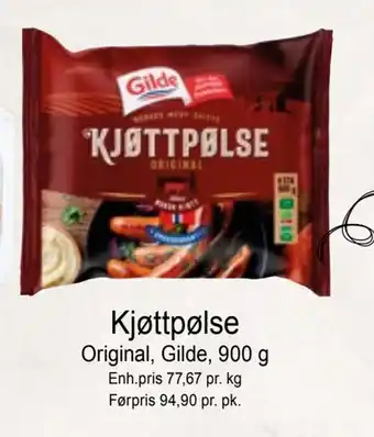 Joker Kjøttpølse tilbud