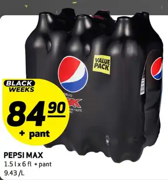 Bunnpris Pepsi max tilbud