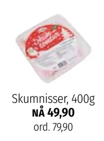 Nille Skumnisser, 400g tilbud
