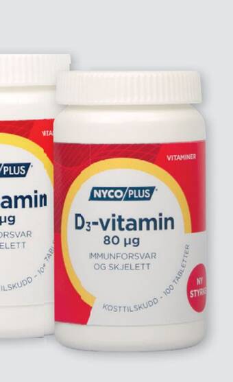 Vitusapotek Nycoplus d3 80mcg tilbud