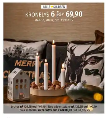 Nille Kronelys tilbud