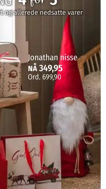 Nille Jonathan nisse tilbud