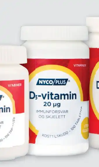 Vitusapotek Nycoplus d3 20mcg tilbud