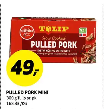 Bunnpris Pulled pork mini tilbud