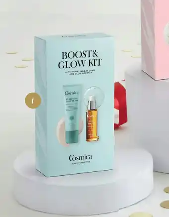 Vitusapotek Cosmica face boost & glow gavesett tilbud
