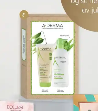Vitusapotek A-derma body gavesett tilbud