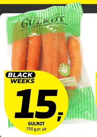 Bunnpris Gulrot tilbud