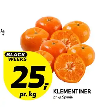 Bunnpris Klementiner tilbud