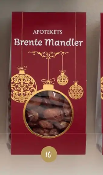 Apotekets brente mandler