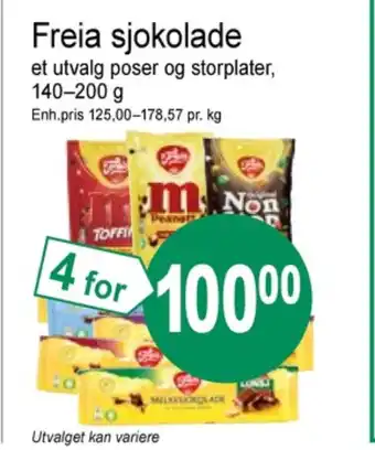Joker M toffin sjokoladepose tilbud