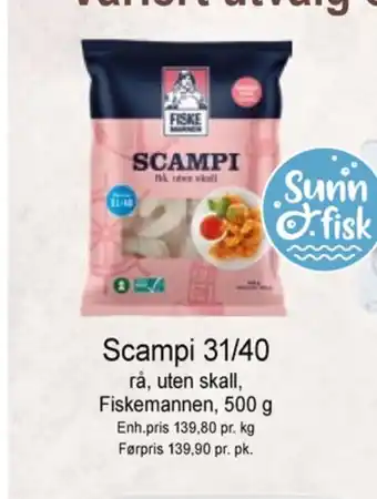 Joker Fiskemannen reker tilbud