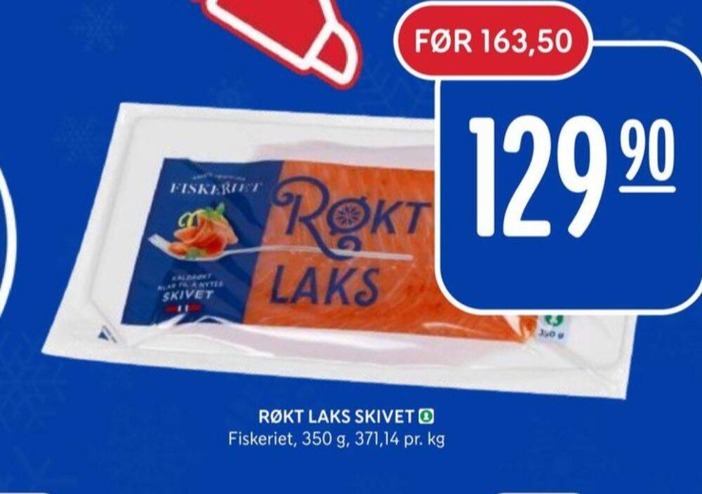 Rema 1000 Fiskeriet laks tilbud