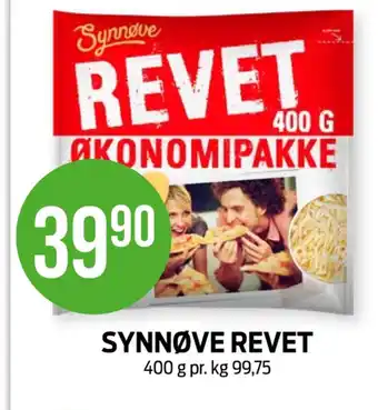 Kiwi Synnøve finden revet ost tilbud