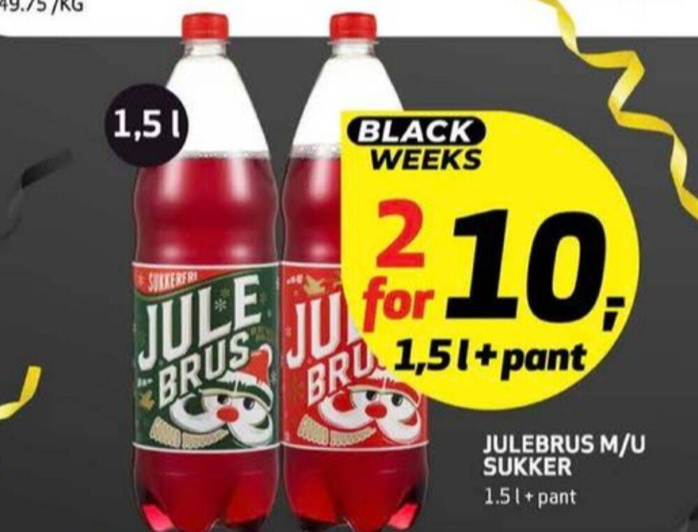 Bunnpris Ukjent julebrus tilbud
