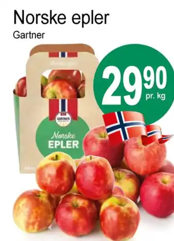 Joker Gartner epler tilbud