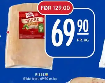 Rema 1000 Gilde ribbe tilbud