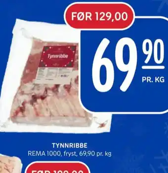 Rema 1000 Rema 1000 ribbe tilbud